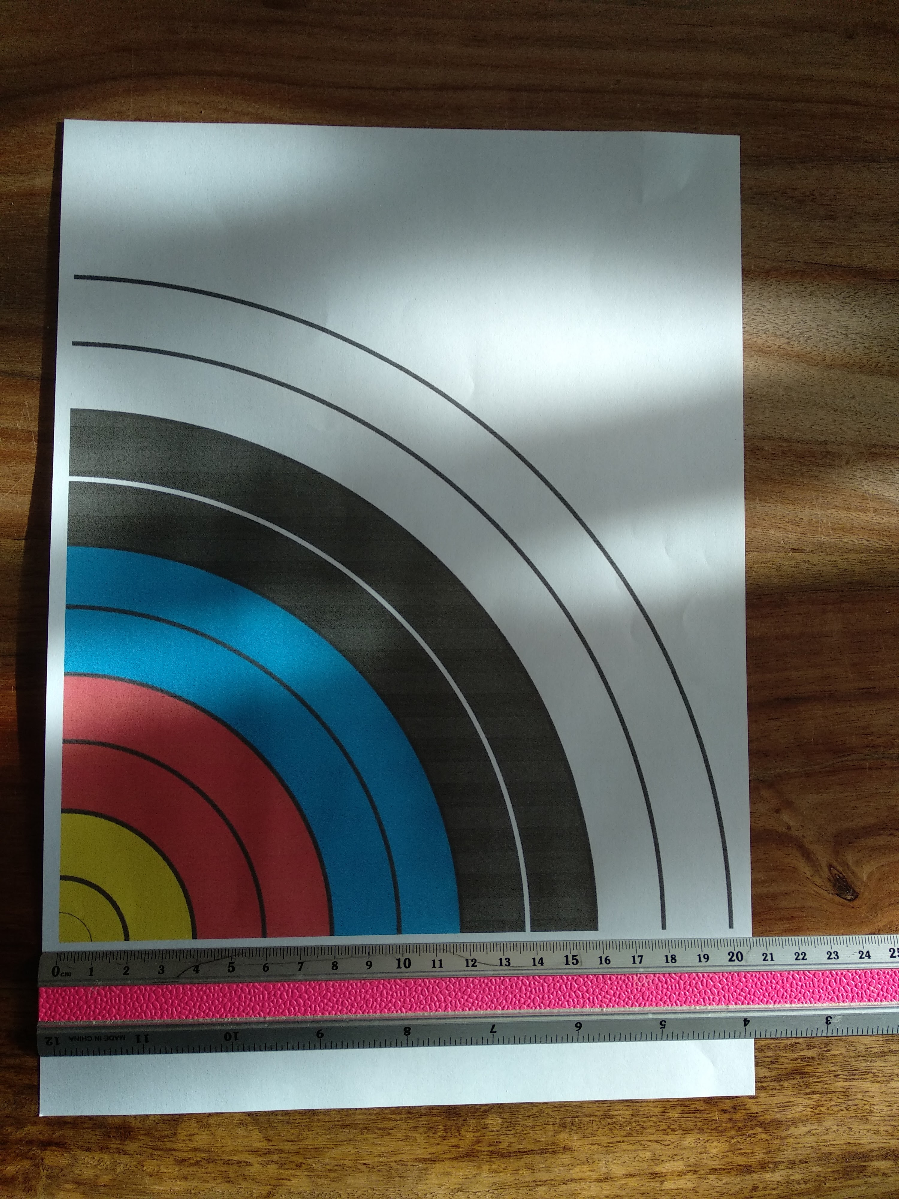 A4 Printable Archery Targets