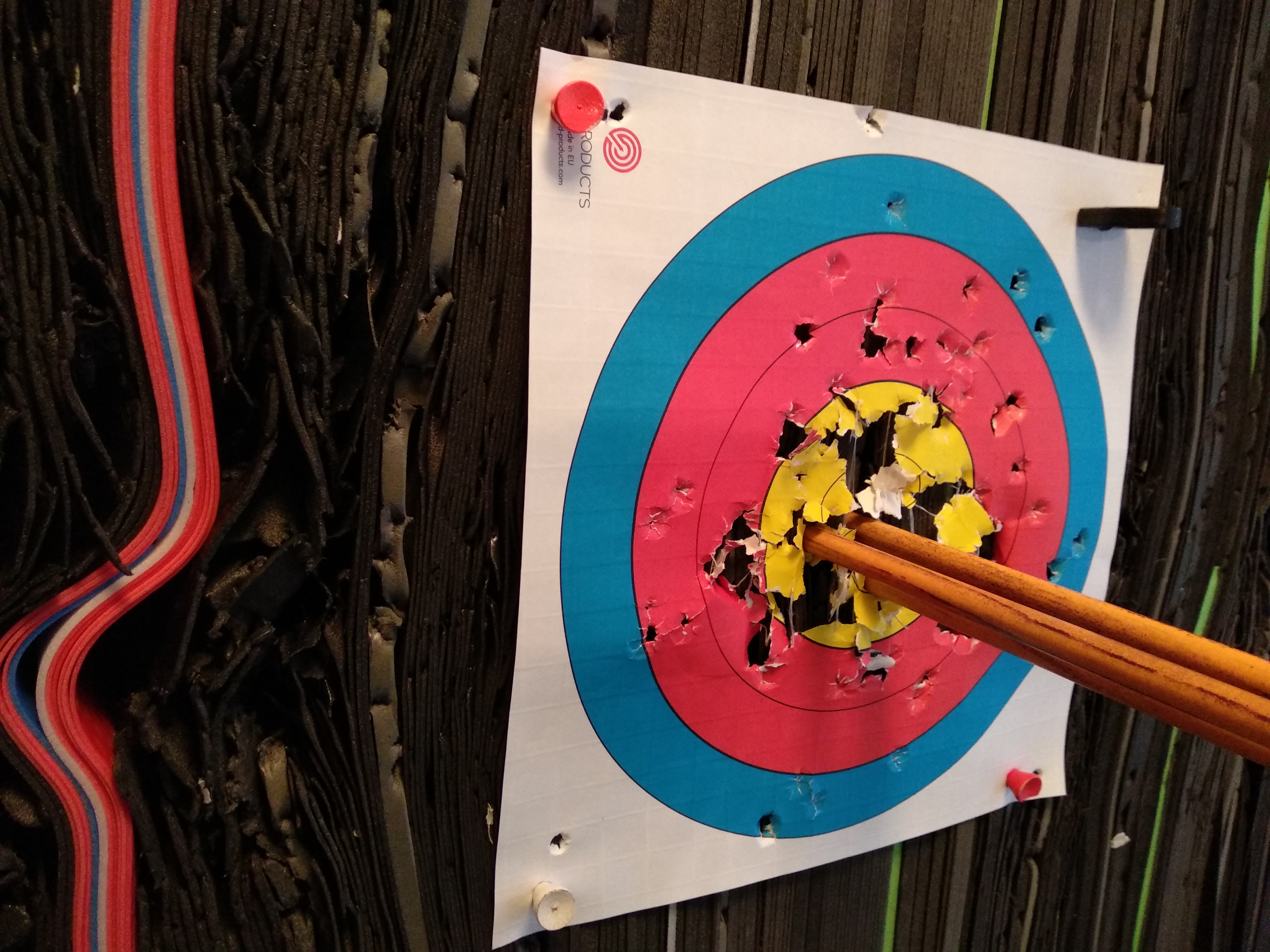 Archery Target Reparation | Old Bald Man